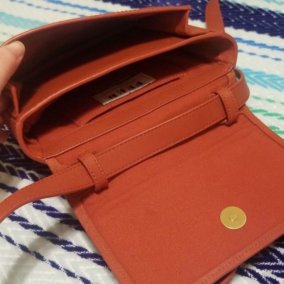 FEED "BLAIR" BAG IN BRICK RED BY EADIE BLAIR - Picture 8 of 8